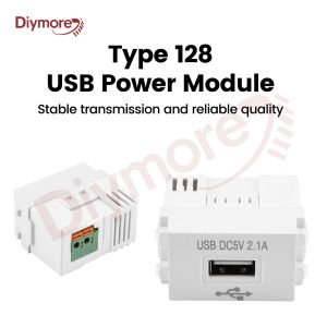5V 2.1A 1A Type 128 USB Power Module 220V Socket Mobile Phone Charger Module Switch Adapter Transformer Socket Electronic Kit