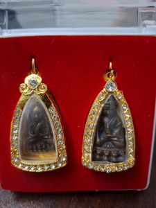 Code90103(ชุด)-พระกริ่งโครตเหล็กไหลและปู่ทงดเหรียบน้ำทะเลจืด