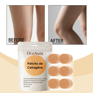 Collagen Patch Body Care Patch Daily Moisturizer Hydrating Skin Nourishing Patch Portable Refreshing Wellness Support Care 30pcs