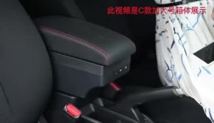 Hộp Tựa Tay Xe Toyota Yaris Vitz 5 Cửa Hatchback 1998-2011 Chất Liệu Da ABS Phụ Kiện Độ Chuyên Dụng