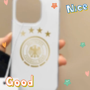 Germany National Football Team GER FC Phone Case For iPhone 16 15 14 13 12 11 Pro Max Plus Champions League No Insurance Lens IMD Case