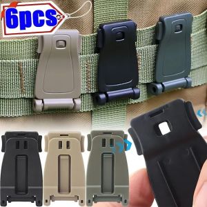 อุปกรณ์สำหรับการตั้งแคมป์และปีนเขาอุปกรณ์กลางแจ้ง6/2ชิ้นสายรัดระบบอุปกรณ์กระเป๋าสะพายหลังขึ้นรูปหัวเข็มขัดกระเป๋าเป้สะพายหลัง