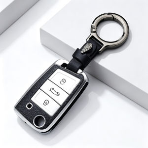 For VW Golf 7 GTI POLO T-Cross T-Roc Touran Tiguan Skoda Octavia Rapid Kodiaq Fabia Seat Ibiza Leon Ateca Arona Key Case Cover