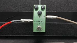 elegantstunning Guitar Effects Portable Pedal Rate High Low Frequency Effect Pedals With Steel Metal Shell Mini Single Type DC 9V