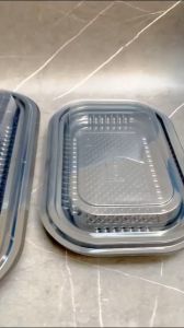 Nampan Mika Plastik Sedang M / Nampan Plastik / Nampan Kue 10pcs +Ttp