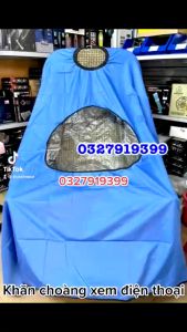 Khăn choàng áo choàng cắt tóc xem điện thoại B40