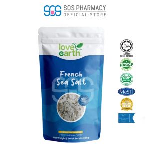 Love Earth French sea salt fine 350g (hand harvested similar Celtic sea salt)
