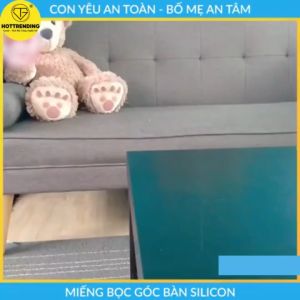 Combo 5 nút bịt góc cạnh bàn silicon an toàn cho bé Trùm Sỉ Gia Thành