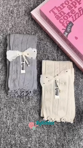 ByKiddos - Legging Anak Perempuan Motif Pita / Leging Bayi  / Celana Panjang Anak Perempuan Cuttingan Kriwil
