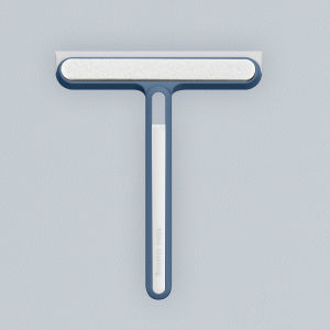 1pc Silicone Water Wiper Plate Glass Cleaner Scraper Car Windshield Cleaning Squeegee For Car Windshield Window Bathroom Kitchen