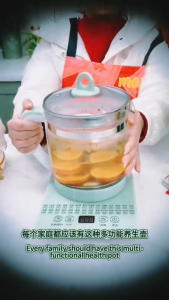 Electric Health Teapot Multi-function Electric Kettle 28 Menus Thick Glass Kettle Boiling Water