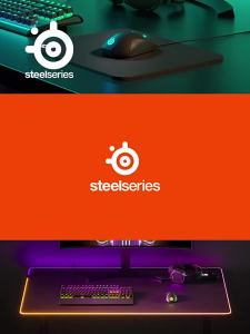 SteelSeries QcK Series Gaming Mouse Pad 6mm Thick Anti-Slip Rubber Base Qck Heavy M Microfiber Cloth Surface for FPS CSGO Esport