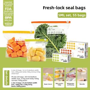 Easy Your Home | Food-grade Freezable Zip-lock Storage Bags