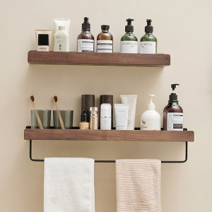 ตู้ครีมอาบน้ำติดผนังสำหรับห้องน้ำ ชั้นวางของแบบติดผนังระดับไฮเอนด์ จัดระเบียบชั้นวางของสำหรับแก้วในห้องน้ำ ชั้นวางของสำหรับจัดเก็บสบู่อาบน้ำ