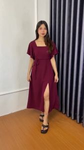 (PAKET BUNDLING 3 pcs) NEW DRESS JESWIL BAHAN CRINGKLE IMPORT LONG DRESS KAYARA CRINGKLE AIRFLOW