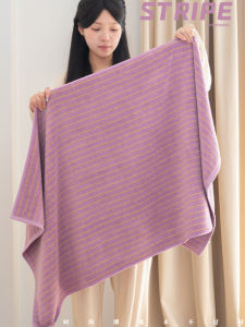 Khăn Tắm Cotton Nguyên Chất Sọc Mịn Mềm Mại Thấm Hút Cho Phòng Tắm Nhà Dùng Cho Nam Và Nữ Khăn Tắm Cặp Đôi