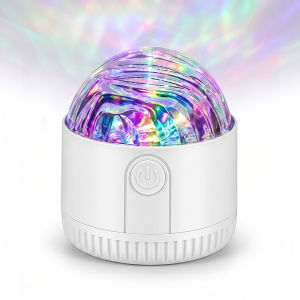 LED NightLights Starry Sky Northern Aurora/Water Ripple 16 Color 360°Rotating RGB Lamp Remote Projector Ambient Light