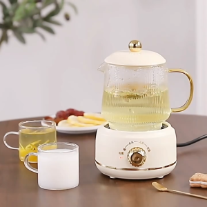 Ấm Pha Trà Mini 600ml - Công Suất 360w Đun Sôi Nhanh Thích Hợp Pha Cà Phê - Bảo Hành 6 Tháng