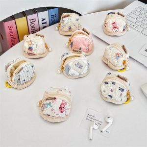 Ốp Lưng AirPods Hình Trái Cây Hồng Dễ Thương Có Khóa Kéo Đựng Tai Nghe Bluetooth Không Dây Kiểu Dáng Mini Túi Đựng Đồ