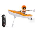 2.4G Điều Khiển Từ Xa Tàu Cao Tốc Chèo Thuyền Kayak Đua Tàu Cho Trẻ Em Trò Chơi Thi Đấu Ngoài Trời Nhựa Chống Thấm Nước Thuyền Chèo Quà Tặng. 
