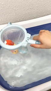 Magnetic Fishing Toy Set Kids Floating Pool Water Play Bathtub Game Cartoon Fish Rod Baby Early Education Mainan