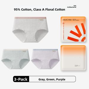 AIMO | Antibacterial Cotton Seamless Briefs