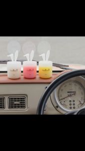 Sáp khử mùi ô tô làm mát không khí hình chú thỏ ngộ nghĩnh Nội địa Nhật Bản