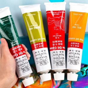 Tuýp Sơn Dầu Winsor & Newton 170ml Không Độc Hại Độ Bám Màu Cao Dùng Cho Đồ Thủ Công Mỹ Thuật Tranh Vẽ Trên Vải Kính Giấy Phù Hợp Cho Độ Tuổi Từ 6 Trở Lên