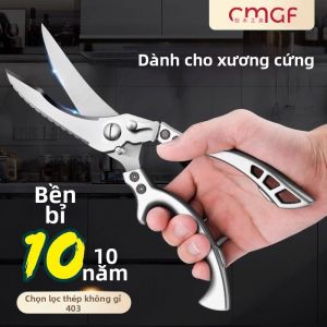 CMGF | Kéo Cắt Xương Bếp Chất Lượng Thực Phẩm Titanium