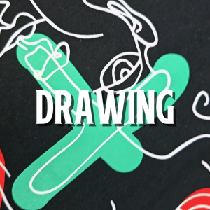 เสื้อยืด octo TOKYO คอกลมแขนสั้น สกรีนลาย Drawing เนื้อผ้า Cotton 100% นุ่มสบาย