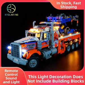 KEYUN | LEGO Compatible 42128 Mechanical Group Heavy Trailer LED Light Kit