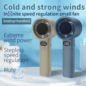 M11 mini small fan 150-speed high-speed handheld infinitely variable small fan usb turbine handheld violent fan