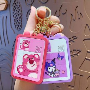 Cartoon Sanrio Puzzle Game Childrens Educational Toy Keychain Backpack Pendant Keychain Small Gift Creative Festival Supplies