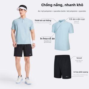 Erke | Bộ Đồ Thể Thao Nhanh Khô Mới Cho Nam Hè