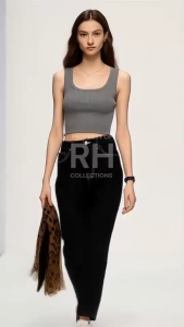 Tanktop Summer Stretch - atasan rajut wanita tanktop korea style croptop - tangtop wanita remaja