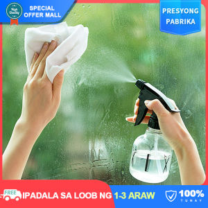 【Smooth】250ML Hand-press Spray Bottles Refillable Leak-proof Container Delicate Mist Sprayer for Hair Salon SPA Treatment Potted Plants Watering Household Office Cleaning Tools