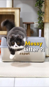 EZPET Tikar Pasir Kucing Alas Tandas Kucing Tikar Tapak Kucing Cat Litter Mat Cat Litter Filter Mat Cat Litter Mat Pasir Tandas Kucing Cat Litter Pad Carpet Kucing Cushion Mat Anti-Slip Waterproof Easy Clean 猫砂垫 猫厕所垫 防滑猫垫