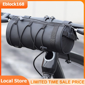 ROCKBROS 2L Bike Handlebar Bag Multifunctional Bicycle Front Tube Bag Portable Shoulder Bag Bike Accessories