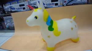 MAINAN ANIMAL JUMPING KUDA DUDUK KARET / MAINAN KUDA KARET