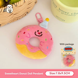 1/6 Pcs Cartoon Dessert Doll Pendant Versatile Keychain Backpack Decoration Doll Pendant Hair Accessories
