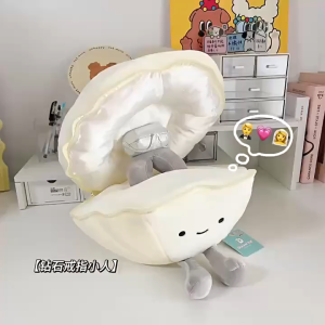 น่ารักตุ๊กตาเพชร หมอนตุ๊กตานุ่ม รูปแหวนเพชรน่ารัก 35 ซม. ของขวัญวันวาเลนไทน์ สําหรับแฟนสาว