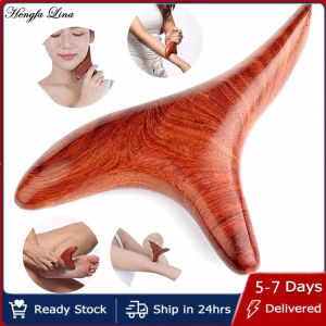 Hengfa Lina Wood Trigger Point Massage Gua Sha ToolsProfessional Drainage ToolsWood Therapy Massage Tools for Back Leg Hand Face