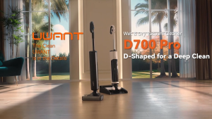 UWANT D700 Pro D-Shaped Deep Clean Vacuum Floor Washer 23KPa Suction RGB 4D Self Cleaning