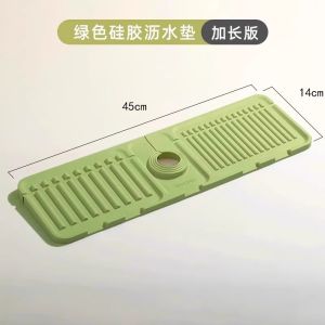 Đệm Thoát Nước Bằng Silicon Chống Trượt Cho Bồn Rửa Mặt Vòi Phun Chống Tia Nước Chống Mốc Đệm Thoát Nước Cho Nhà Bếp