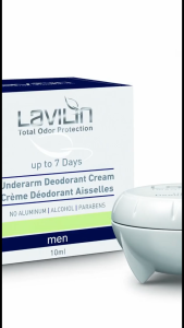Lavilin 7-Day Odor Protection Deodorant Cream for Men – Aluminum-Free Long-Lasting