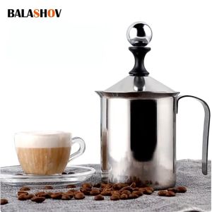 Nồi Đánh Sữa Lạnh Tạo Bọt Ca Inox 304 Dung Tích 400ML-800ML Sục Sữa Lạnh Làm Cafe Bọt