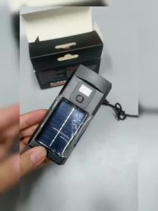 Đèn Pha Xe Đạp Năng Lượng Mặt Trời Sạc Lại Được Đèn Trước Xe Đạp Địa Hình Với Màn Hình Hiển Thị Năng Lượng Kỹ Thuật Số Đèn Pin Dùng Cho Đi Xe Ban Đêm