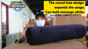 🔥Free ปั๊มลมด้วยตนเอง🔥 หมอนข้าง หมอนเป่าลม PVC นิ่ม สบาย Body pillow หมอนข้างใยแบบแน่นไม่ยุบง่าย แฟชั่นสบาย ๆ พนักพิงครอบครัว