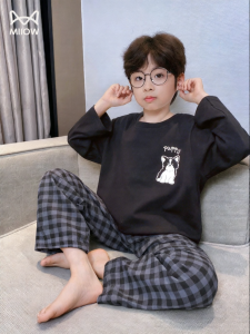 MiiOW | Spring/Summer Cotton Long Sleeve Boys Pajamas