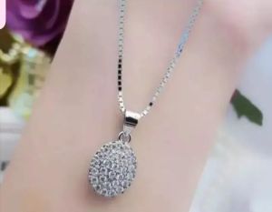 KALUNG XUPING SIOLVER ITALI 5 MOTIF KRISTAL AKSESORIS FASHION WANITA